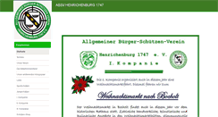 Desktop Screenshot of absv-henrichenburg.de