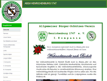 Tablet Screenshot of absv-henrichenburg.de